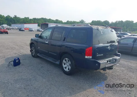2006 Nissan Armada Le z USA, uszkodzony, nr VIN 5N1AA08B16N727209